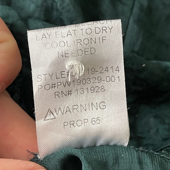 Wishlist Emerald Silky Blouse S - Picture 8 of 11